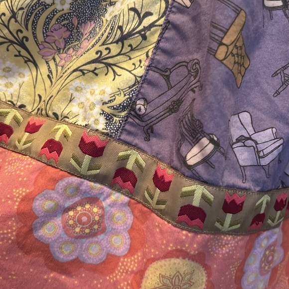 Matilda Jane Broadway Knot Character Counts Sleeveless Dress- size 6 - Picture 7 of 8